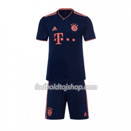 FC Bayern München Børn 3. Fodboldsæt 2019-20 S/S (+ Korte bukser)